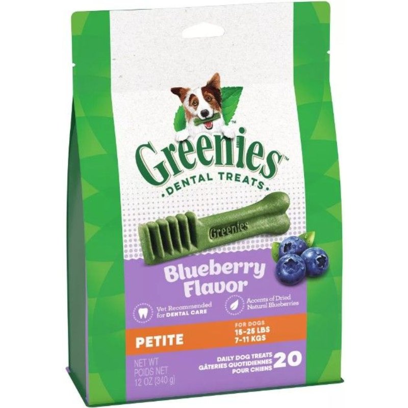 Greenies Petite Dental Dog Treats Blueberry - 20 count Greenies Petite Dental Dog Treats Blueberry - 20 count