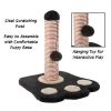 Cat Scratching Post Scratcher for Cats and Kittens with Sisal Rope