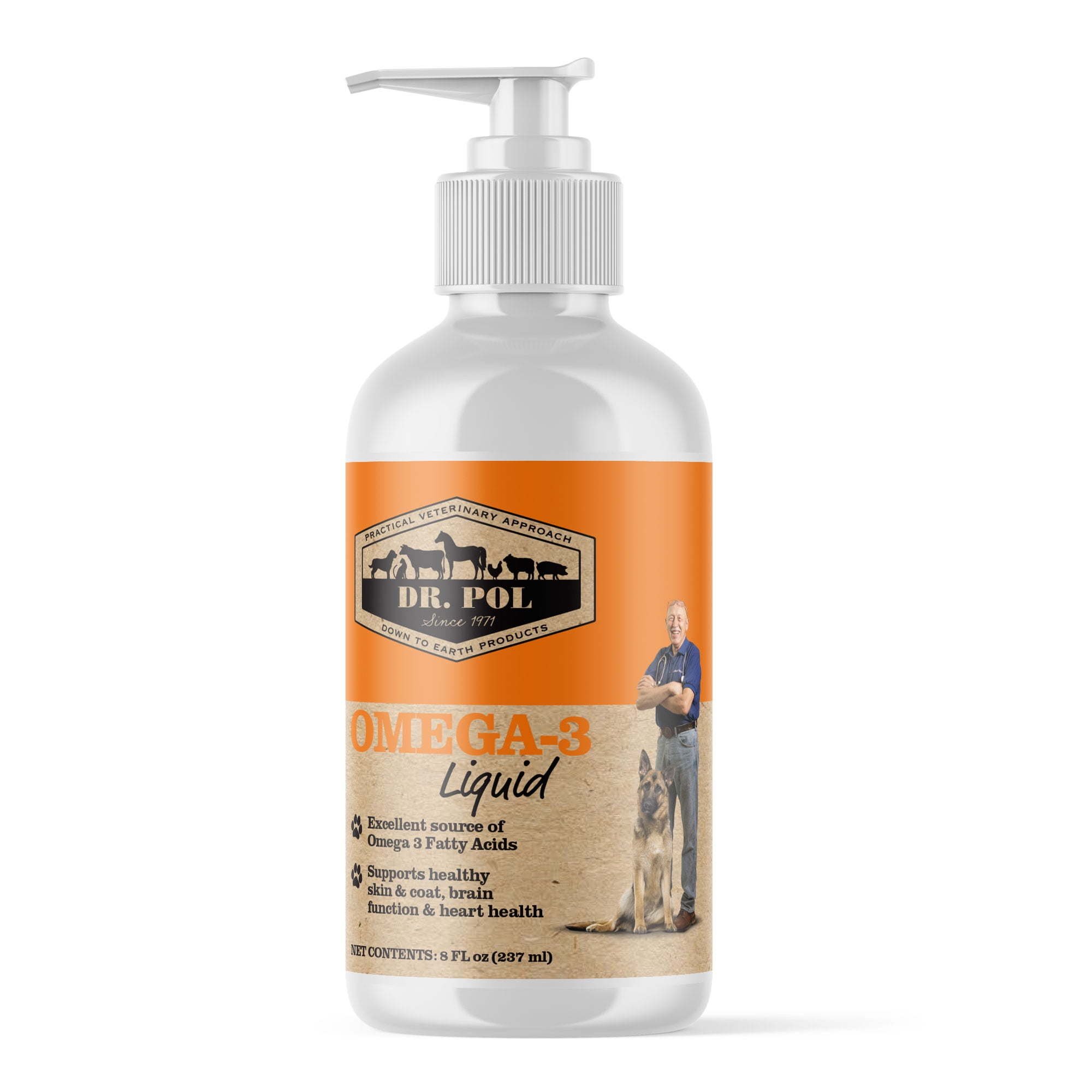 Dr. Pol Omega 3 Fish Oil with EPA & DHA for Dogs 8 oz Dr. Pol Omega 3 Fish Oil with EPA & DHA for Dogs 8 oz