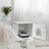 Sidetable Nightstand Weatherproof Multi-function Cat House