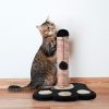 Cat Scratching Post Scratcher for Cats and Kittens with Sisal Rope