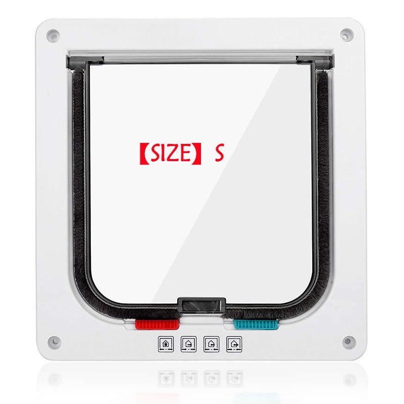 Cat Door Flap pet hole dog door two-way free access doorway installation glass wooden door Cat Door Flap pet hole dog door two-way free access doorway installation glass wooden door