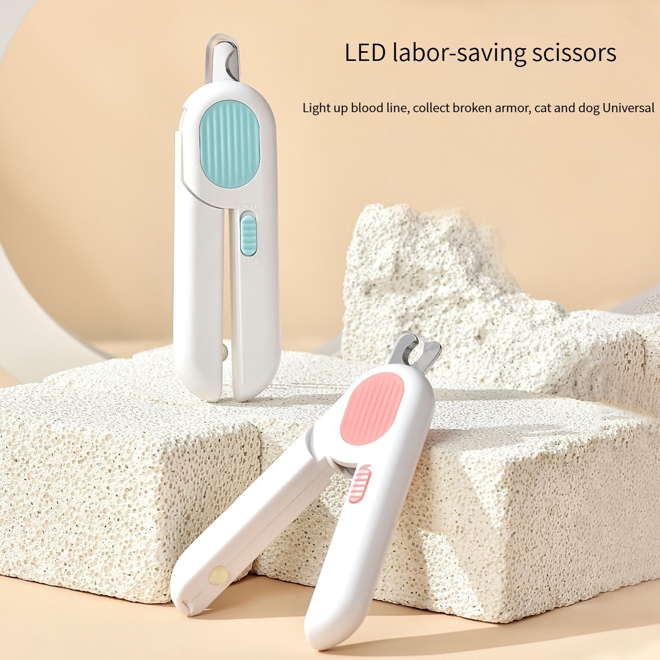 Dog And Cat Nail Clippers, Pet Nail Trimmers With LED Light, And Circular Cut-hole Cat Paw Cutter Dogs Nail Cutter Avoid Excessive Cutting Dog And Cat Nail Clippers, Pet Nail Trimmers With LED Light, And Circular Cut-hole Cat Paw Cutter Dogs Nail Cutter Avoid Excessive Cutting